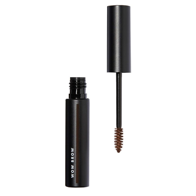 e.l.f., Wow Brow Gel, Volumizing, Buildable, Wax-Gel Hybrid, Creates Full, Voluminous-Looking Brows, Locks Brow Hairs In Place, Brunette, Fiber-Infused, 0.12 Oz e.l.f.