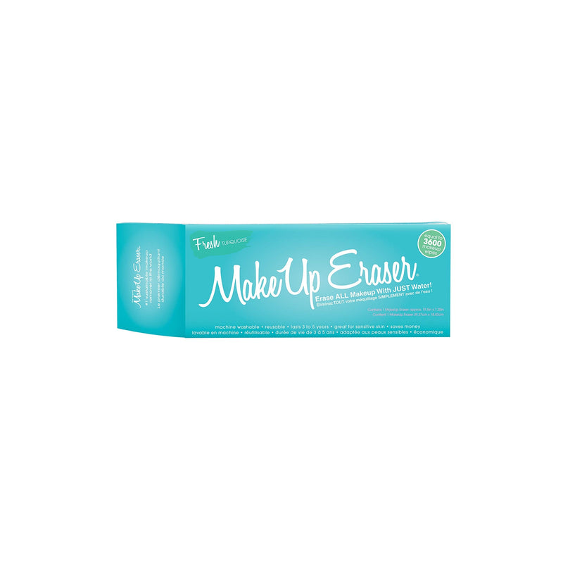 The Original MakeUp Eraser, Erase All Makeup With Just Water, Including Waterproof Mascara, Eyeliner, Foundation, Lipstick, and More (Fresh Turquoise) Makeup Eraser
