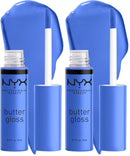 NYX PROFESSIONAL MAKEUP Butter Gloss, Non-Sticky Lip Gloss - Devil's Food Cake (Deep Plum) Infinity Warehouse