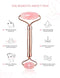 Jade Roller Gua Sha,Rose Quartz Face Roller Skin Care Tools,Beauty Facial Massager,Eye Roller For Puffy Eyes,Self Care Gifts For Women,HANABEE Skincare Sets & Kits (Rose Quartz) HANABEE Store