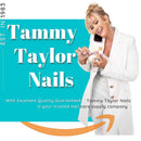 Tammy Taylor Peel 'N' Stick Zebra Professional Nail Files | Long-Lasting & Disposable 100 Grit Nail Files w/Emery Board | Replaceable Travel-Friendly Size | Handcrafted Fingernail Files (25 pcs) Tammy Taylor