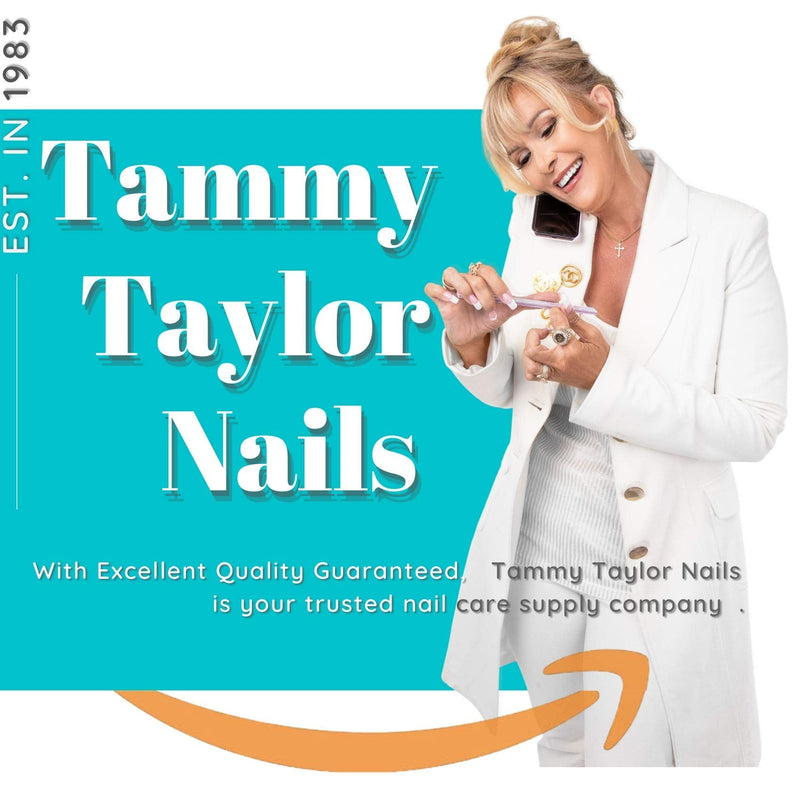 Tammy Taylor Nail Plump | Nail Growth Treatment for Strong, Healthy Natural Nails | Brush-On Nail Strengthener Base Coat Gel | Helps Prevent Nail Biting, Breakage and Brittle Nails Tammy Taylor