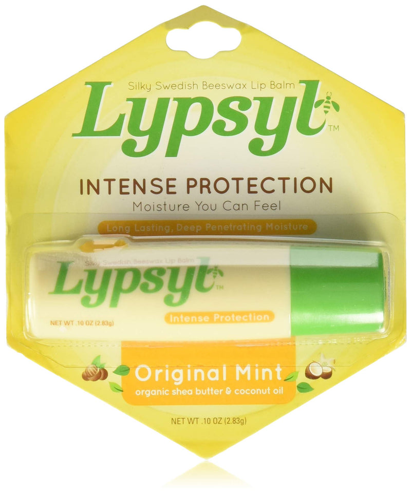 Lypsyl Intense Protection Original Mint, Lip Balm 0.10 oz Lypsyl