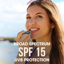 ChapStick Moisturizer Original Lip Balm Tube, SPF 15 and Skin Protectant - 0.15 Oz Chapstick