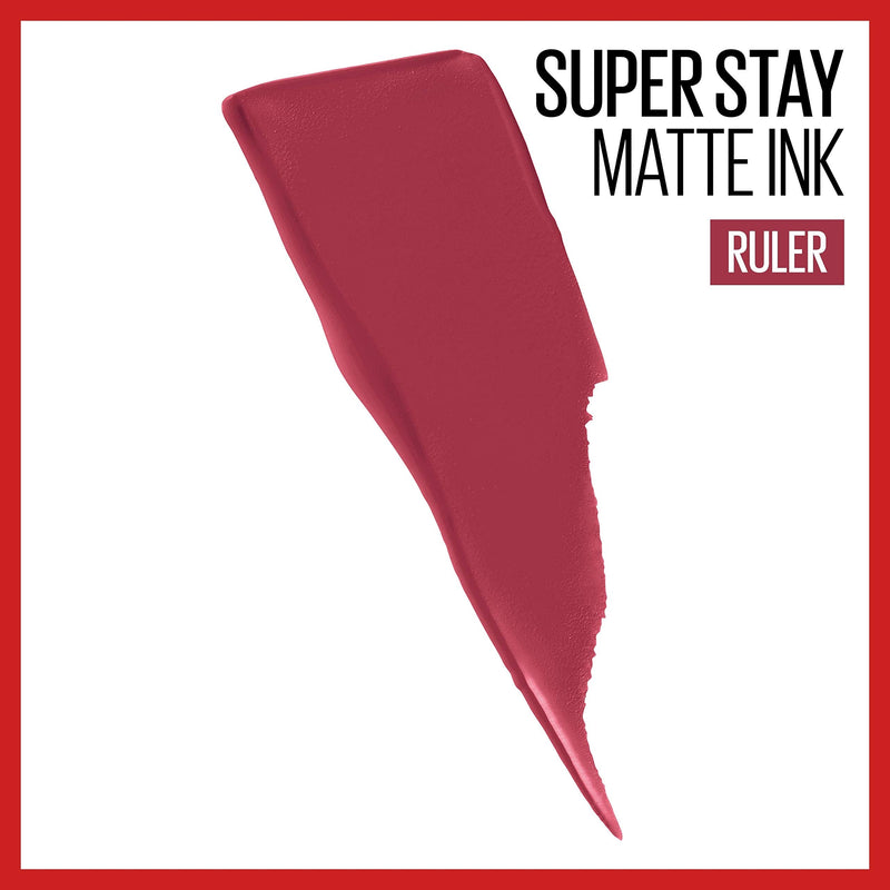 Maybelline New York SuperStay Matte Ink Un-nude Liquid Lipstick, Ruler, 0.17 Ounce Maybelline New York