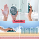 Soft Silicone Body Cleansing Brush Shower Scrubber, Gentle Exfoliating and Massage for all Kinds of Skin (Dark Green) INNERNEED