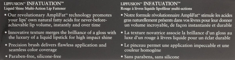 FusionBeauty InFATuation Liquid Plumping Lipstick, Big and Bare Fusion Beauty