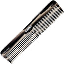 Kent 16T Graphite Double Tooth Hair Dressing Table Comb, Fine/Wide Tooth Dresser Comb For Hair, Beard and Mustache, Coarse/Fine Hair Styling Grooming Comb for Men, Women and Kids. Made in England KENT Store