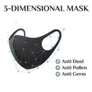 Knitting Factory Light Weight Unisex Adult Fashion Face Covering, Reusable, Dust Proof, Washable, Cool 5 Mixed Colors from US (Set A) Knitting Factory