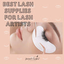 Under Eye Gel Pads - Lint Free Eye Pads for Lash Extensions with Aloe Vera Hydrogel Eye Patches, Eyelash Extension Supplies & Beauty Tools, Fit Most Eye Shape, Stick Well - Under Eye Pads DROP OF DIVINITI