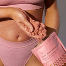 Frank Body Rose Gold Shimmer Scrub | Natural & Cruelty Free Exfoliating Sugar Body Scrub | Hydrating Vegan Skin Care Scrub Contains Mica, Leaving Your Skin Smooth & Shimmery | 1ct, 220g -- 7.43oz frank body Store