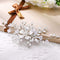 Yean Flower Bride Wedding Hair Comb Silver Leaf Bridal Hair Piece Crystal Hair Accessories for Women and Girls Yean
