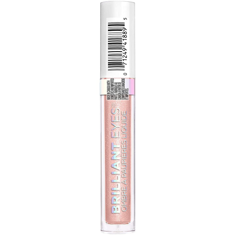 L'Oreal Paris Makeup Brilliant Eyes Shimmer Liquid Eye Shadow, Longwearing Lasting Shimmer, Crease Resistant, Flake-proof, Precision Applicator, Quick Dry, Non-greasy, Paradise Star, 0.1 fluid_ounces L'Oreal Paris Store
