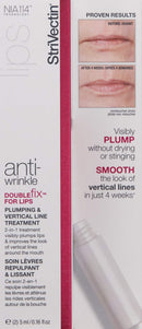 StriVectin Anti-Wrinkle Double Fix for Lips Plump & Smooth Vertical Lines, Hydrating Two-in-One Treatment, 0.16 Fl O StriVectin