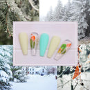 Makartt Poly Nail Gel Kit Gel Nail Kit Green Nail Extension Kit Hard Gel for Nails with Slip Solution Beauty Gift Sets Gel Nail Builder St. Patrick's Day Clear White Jelly Green Colors All-in-one Set Makartt