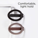 Goody Ouchless Flex Small Updo Hair Barrettes, 2 Count (Pack of 3) GOODY