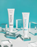 Native Toothpaste Whitening Wild Mint & Peppermint Oil - Fluoride Free Toothpaste, Made Without Triclosan - 4.1 oz Native