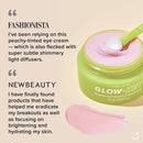 I DEW CARE Glow-Key Eye Cream with Applicator | Brightening Vitamin C Eye Serum with Niacinamide | Eye Cream for Dark Circles and Puffiness | Korean Skincare, Vegan, Cruelty-free, Gluten-free, Paraben-free I DEW CARE Store