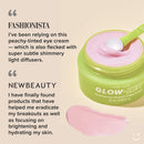 I DEW CARE Glow-Key Eye Cream with Applicator | Vitamin C Eye Serum with Niacinamide | Eye Cream for Dark Circles and Puffiness | Korean Skin care, Vegan, Cruelty-free, Gluten-free, Paraben-free I DEW CARE