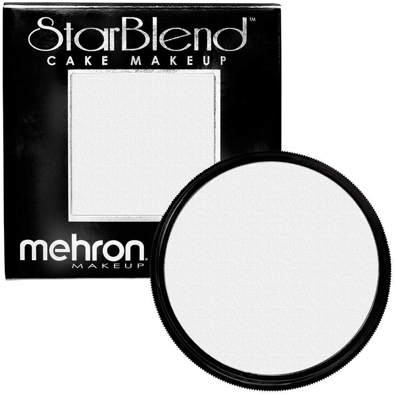 Mehron Makeup StarBlend Cake (2 oz) (White) Mehron