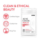 Avarelle Acne Pimple Patch (40 Count) Absorbing Hydrocolloid Spot Treatment with Tea Tree Oil, Calendula Oil and Cica, Certified Vegan, Cruelty Free (VARIETY / 40 COUNT) AVARELLE