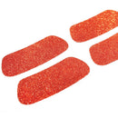 EyeBlack Orange Softball Glitter Eye Black Strips, 2 Pair EyeBlack