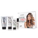 COLOR WOW Quick Frizz Fixes! Travel Kit Includes Shampoo, Conditioner, One Minute Transformation Styling Cream, Pop & Lock Frizz Control and Glossing Serum COLOR WOW