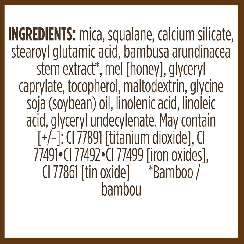 Burt's Bees 100% Natural Origin Mattifying Powder Foundation, Nutmeg - 0.3 Ounce Burt's Bees