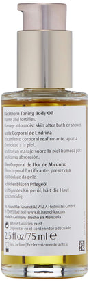 Dr. Hauschka Blackthorn Toning Body Oil, 2.5 Fl Oz Dr. Hauschka