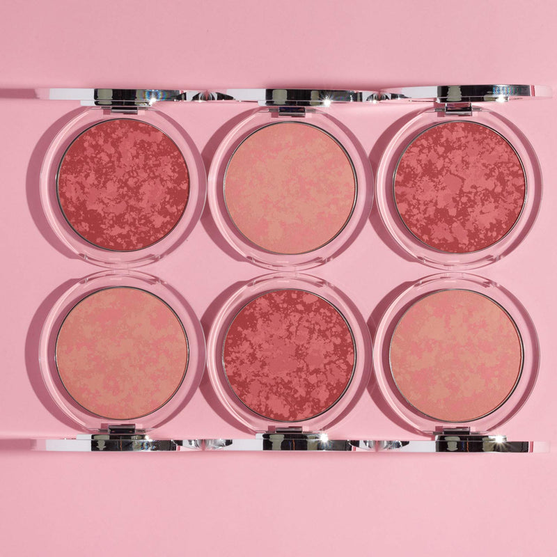 PÜR Minerals Blushing Act Skin Perfecting Powder in Berry Beautiful, Satin-matte blush, Lightweight buildable formula, Shea Butter, Cruelty-Free, Gluten Free PÜR MINERALS