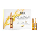ISDIN Serum Ampoules Flavo-C Ultraglican, Vitamin C and Hyaluronic Acid, 10 Ampoules ISDIN