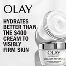 Olay Regenerist Collagen Peptide 24 Face Moisturizer with Vitamin B3, Fragrance Free, 1.7 Oz + Whip Face Moisturizer Travel/Trial Size Gift Set Olay