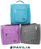 PAVILIA Hanging Travel Toiletry Bag Women Men | Cosmetic, Makeup Organizer Kit for Toiletries Accessories, Bathroom Hygiene, Water Resistant(Purple) PAVILIA