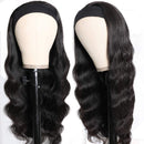 UNice Body Wave Headband Wig Human Hair Wig for Black Women Brazilian Remy Hair Glueless Non Lace Front Wig Wear and Go 150% Density 14inch UNICE Store