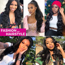 Hermosa Body Wave Lace Front Wigs Human Hair 150% Density Per Plucked 13x4 Human Hair Wigs for Women With Baby Hair (16 inch, Natural color) Hermosa Store