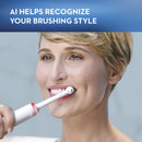 Oral-B GENIUS X Electric Toothbrush With 3 Oral-B Replacement Brush Heads & Toothbrush Case, White,1 Count (Packaging may vary) Oral-B Store