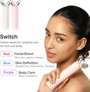 medicube Mini Booster Pro Plus Full Facial Device Set | 3-in-1 Korean Facial Device for Makeup Removal & Pore Cleansing, Skin Definition & Body Care, Skincare Boost with 3 Modes | Pink Infinity Warehouse