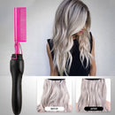 Electric Hot Comb for Wigs,Hot Comb Electric, Straightening Comb,Pink Hot Comb, Plug in Hot Comb,Hot Comb Hair Straightener for Black Hair,Hot Hair Comb for Hair LEEONS