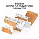 LASHVIEW Faux Mink Eyelash Extensions Soft Semi-Permanent Individual Silk Lashes Thickness 0.05mm C Curl Length 8mm Volume Fan for Professional Salon Use LASHVIEW