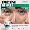 Eye Cream for Dark Circles Wrinkles Puffiness and Bags Under Eyes – Anti-Aging Collagen Eye Cream – Day and Night Formula with Caffeine, Dimethicone and Vitamin B – 1.7 Oz REMEDIAL