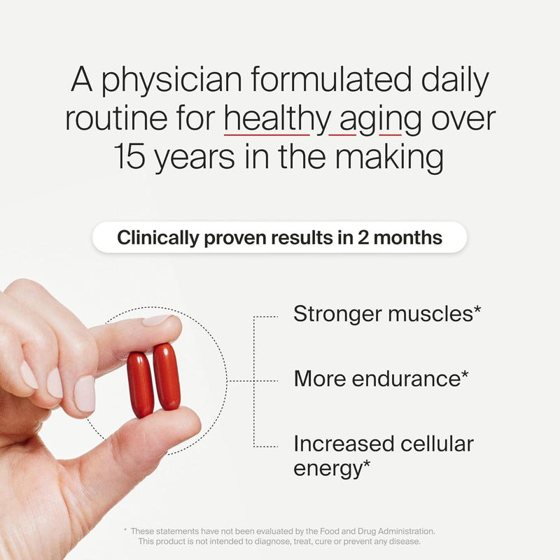 Timeline Mitopure Urolithin A - Clinically Proven Supplement for Healthy Aging and Cellular Renewal - Mitoceutical for Muscle Strength and Longevity - 60 Softgels Infinity Warehouse