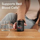 Sports Research® Blood Balance Iron Supplement - 36 MG Iron + Folate & Vitamin C for Absorption - Red Blood Cell Support for Women & Men* - Vegan Certified · Non-GMO · Gluten-Free - 90 Capsules Infinity Warehouse