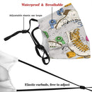 Comfortable Printed mask,Roller Skates Windproof Facial decorations for man and woman. ETHAICO