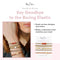 By Lilla Limestone Mini Stack Elastic Hair Ties and Bracelets | Set of 5 Hair Tie-Bracelets | Hair Accessories for Women | No Crease Hair Ties & Women’s Bracelets (Brown / Gold / Nude / Orange) By Lilla