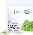 Organic Celery Capsules, Freeze-Dried: 60 Capsules Infinity Warehouse