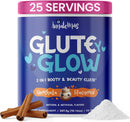 Glute Y Glow by Amatemas – Women's Creatine + Biotin Supplement for Muscle Growth, Glute Support, Hair Skin & Nails – Horchata Flavor – Energy Support – Lean Muscle – Daily Performance Blend Infinity Warehouse