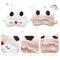 Cute Sleep Mask - Soft and Comfortable Animal Plush Blindfold Eye Cover for Kids Girls Women, Great Eyeshade for Travel, Shift Work, Meditation, Washable(White Deer) H HOMEWINS