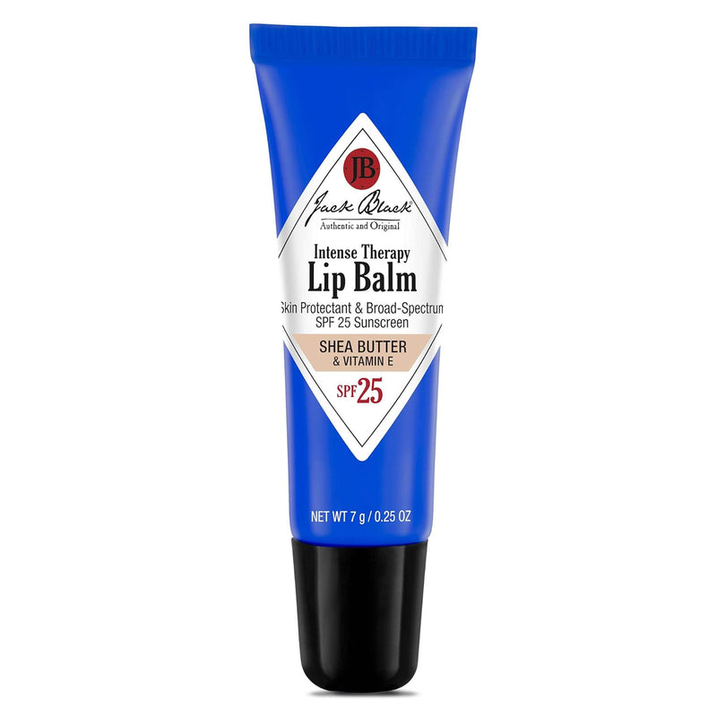 Jack Black Intense Therapy Lip Balm - Jack Black Lip Balm SPF 25 Sunscreen, SPF Lip Balm for Chapped Lips, Lip Sunscreen, Lip SPF, Lip Moisturizer for Dry Lips, Lip Balm with SPF, Lip Protection Infinity Warehouse