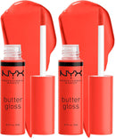 NYX PROFESSIONAL MAKEUP Butter Gloss, Non-Sticky Lip Gloss - Devil's Food Cake (Deep Plum) Infinity Warehouse