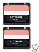 COVERGIRL Cheekers Powder Blush, Brick Rose, 0.12 Fl Oz, 2 Count COVERGIRL